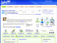 Tablet Screenshot of linkytools.com
